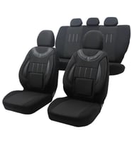 Nissan Note Uyumlu Jakarlı Oto Koltuk Kılıfı (Siyah)