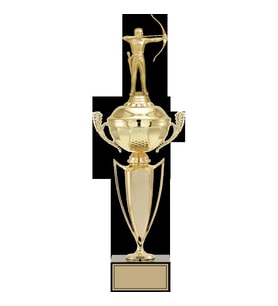 ODAK KUPA - Figürlü Kupalar - Okçu Figürlü Kupalar FG-068 A - 47 cm