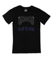 Mavi Play To Win Siyah Tişört