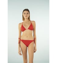 Estiva Üçgen İpli Bikini Takımı - Bordo