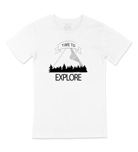 Time To Explore Tişört