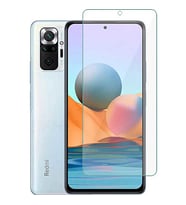 Xiaomi Redmi Note 10 Pro Uyumlu Ekran Koruyucu Screen Protector Tempered Glass Kristal Netliğinde %100 HD Görüntü, Yüksek Kalite Kırılmaz Temperli Cam (Şeffaf)