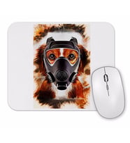 Maskeli Pug Köpek Mouse Pad.jpg