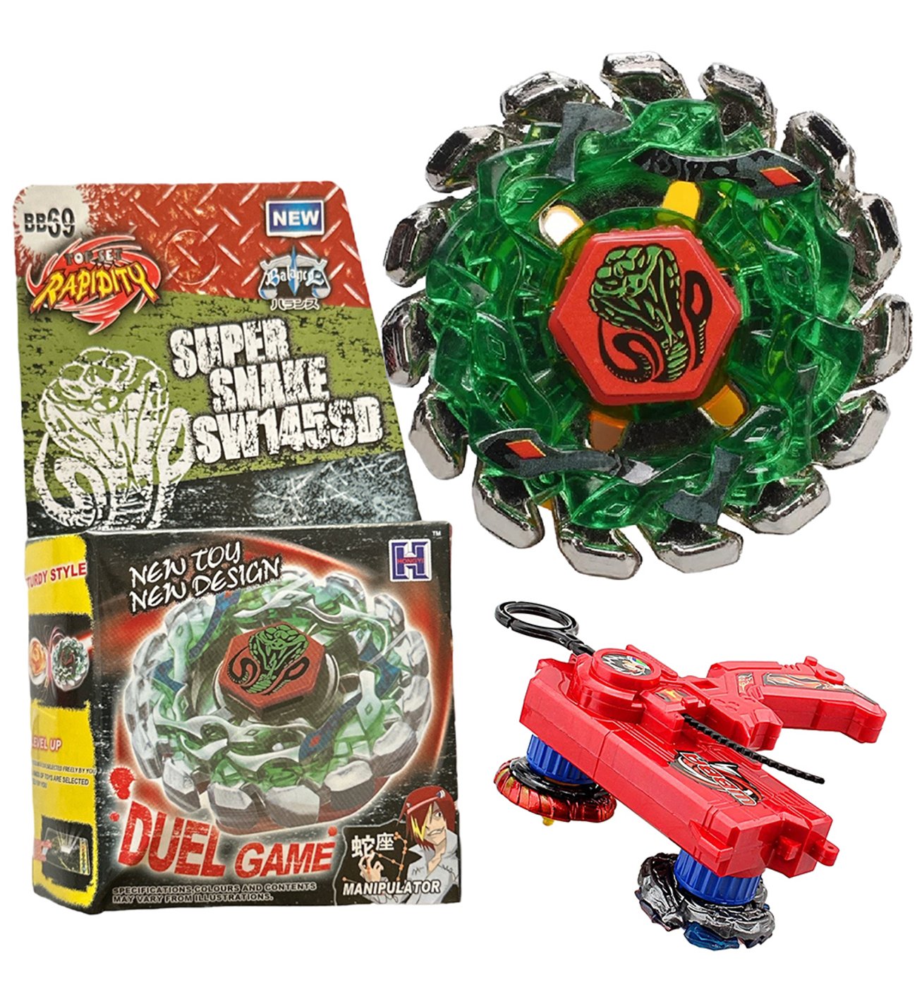 BB69 BEYBLADE METAL FUSION POISON SERPENT 158-4K(1584K)
