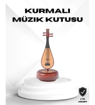 Figürlü Müzik Kutusu Zarif Melodili Dekoratif Model