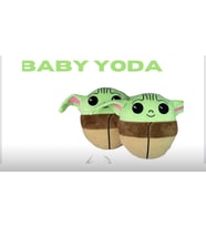 Sevimli Baby Yoda Peluş Yastık Uyku Arkadaşı 30 Cm Baby Yoda Peluş Oyuncak