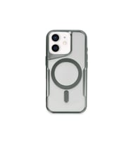 Apple iPhone 11 Kılıf Boyi Magsafe Silikon Kapak - Yeşil
