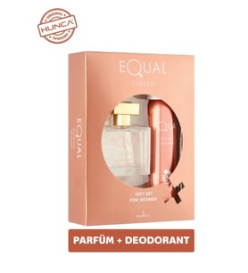 EQUAL Classic Kadın Parfüm Seti ( Edt Parfüm 75 ml + Deodorant 150 ml )