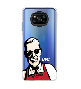 Poco X3 PRO / X3 NFC Uyumlu Conor Mcgregor UFC Tasarımlı Şeffaf Telefon Kılıfı