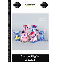 #Figür Yüz Masaj Kupası Selülit Karşıtı Vakum Terapi Cilt Bakımı Seti Hediye Anime Figür 6 Adet