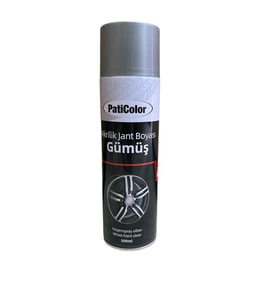 PATİCOLOR AKRİLİK JANT BOYASI GÜMÜŞ 500ML
