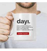 Dayı Kime Denir İsimli Kupa Bardak
