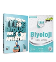 Benim Hocam 2023 TYT Biyoloji Konu ve Palme Soru Bankası Seti 2 Kitap