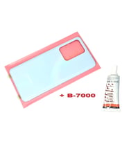 Tkgz Samsung Galaxy S20 UTRA Arka Pil Batarya Kapağı (CAM) MAVİ