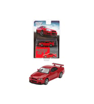 1/64 Nissan Skyline GT-R(R34) V-SPEC Active Red