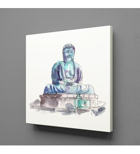 AMİDA BUDDHA KANVAS TABLO 180x180cm