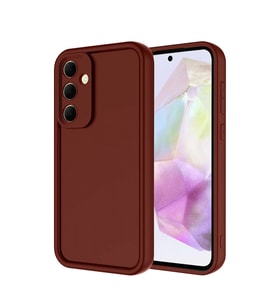 Samsung Galaxy A36 Kılıf Viera Silikon - Bordo