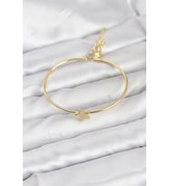 Yıldız Model Gold Renk Kadın Bileklik - TJ-BB8236