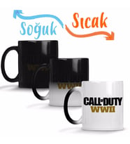 Call of Duty 01 Sihirli Kupa Bardak Porselen