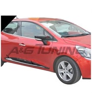 Renault Clio 4 HB Krom Kapı Çıtası Tk 4Prç