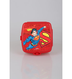 LİSANSLI SUPERMAN 2 KATLI BESLENME KUTUSU / LUNCH BOX