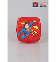 LİSANSLI SUPERMAN 2 KATLI BESLENME KUTUSU / LUNCH BOX (Kırmızı)