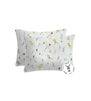 %100 Pamuklu Fermuarlı Bebek Yastık Kılıfı 35x45 ( 2 Adet )
