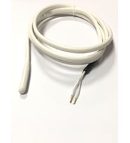 Kablo Rezistans Drenaj Silikon Isıtıcı   4 Metre Sıcak 30 CM Soğuk   200W