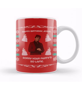 The Office Ugly Christmas Sweater Kupa Bardak Porselen