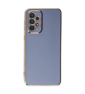 Samsung Galaxy A73 5g Kılıf Volet Silikon - Mavi
