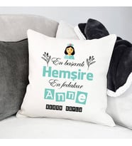 Kişiye Özel Hemşire Annelere Hediye Yastık