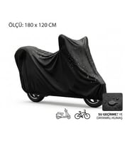 Scooter Ebike Bisiklet Branda Toz Su Geçirmez 180x120cm Motosiklet Örtüsü Koruyucu Branda