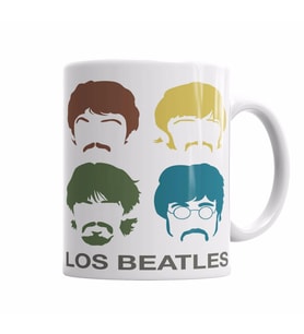 The Beatles Los Beatles Kupa Bardak Porselen