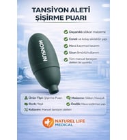 Tansiyon Aleti Şişirme Puarı Silikon Pompa Hava Sızdırmaz