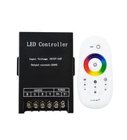 2.4G dokunmatik uzaktan kumanda 30A yüksek güç kontrol cihazı denetleyici RGB Dimmer LED ışık şerit KTF-QC19 DC12-24V