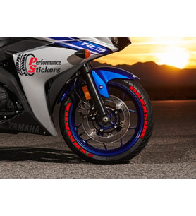Lastik Stikeri YAMAHA DARK SİDE Motorsiklet Lastik Yazısı Sticker 4 Adet full SET 2 lastik icin yapıştırıcı dahil