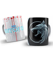 The Witcher Temalı Porselen Kupa Bardak Oyun & Dizi Severler İçin Hediye