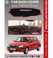 DACIA LOGAN 1 (2004-2012) Torpido Örtüsü Ön Göğüs Koruma Torpido Koruma Çatlamayı Engeller Tam Uyum