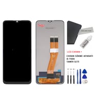 Samsung Galaxy A03 - SM-A035 Uyumlu Lcd Ekran Dokunmatik Servis Lcd + B-7000 + TAMİR SETİ