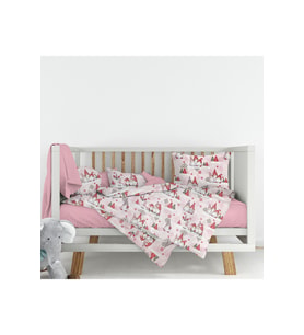 Ranforce Kumaşından 1.Kalite %100 Pamuklu Bebek Nevresim Takımı 100x150