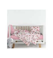 Ranforce Kumaşından 1.Kalite %100 Pamuklu Bebek Nevresim Takımı 100x150