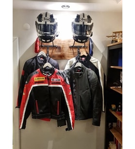 Motosiklet Kask Askısı, Motor Kask Askısı, SEX2V2 (Siyah)