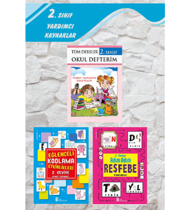 2.Sınıf Tüm Dersler Okul Defterim+Kodlama+Resfebe