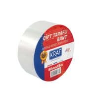 Çift Taraflı Bant 50 Mm X 25 Mt