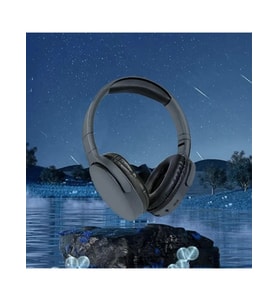 Kablosuz Kulak Üstü Kulaklık, Stereo Ses, Şarj Edilebilir Pil, Koşu ve Müzik Dinleme için USB Uyumlu