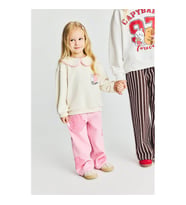 Defacto Miffy Bebe Yaka Kalın Ekru Kız Bebek Sweatshirt I2160A5/ER233