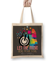 Lyric Typography Bez Çanta Uzun Saplı