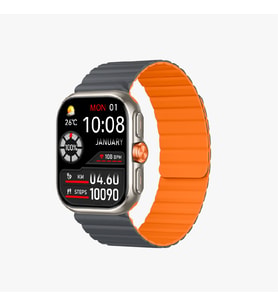 S105 Premium Amoled LT Watch KVK Garantili Akıllı Saat (Gri)