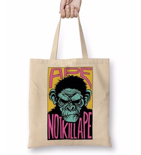 Ape Not Kill Ape Bez Çanta Uzun Saplı