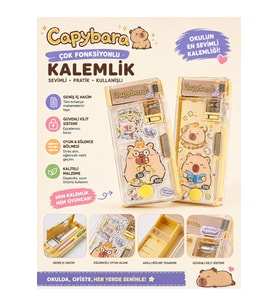 Çok Fonksiyonlu Kalem Kutusu ve Kalemtıraş, Pratik ve Şık Tasarım